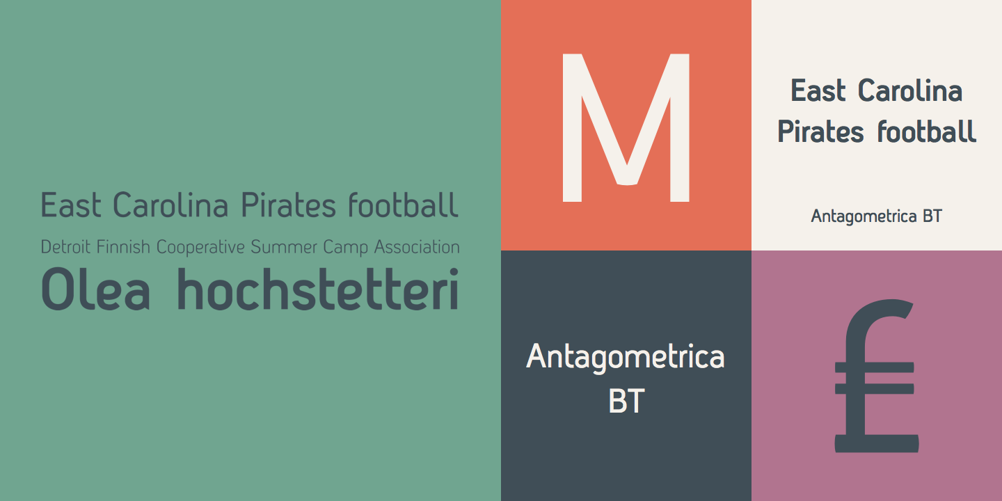 antagometrica font free